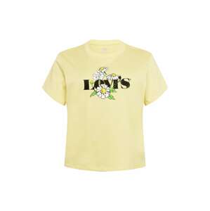 Levi's® Plus Tričko  žlutá / zelená / černá / bílá