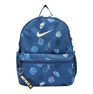 Nike Sportswear Batoh 'Brasilia'  modrá / bílá / kouřově modrá / černá / khaki