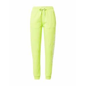 Calvin Klein Jeans Kalhoty  svítivě zelená / bílá
