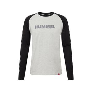 Hummel Funkční tričko  světle šedá / tmavě šedá / černá