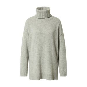 basic apparel Maxi svetr  světle šedá