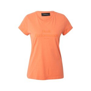 PEAK PERFORMANCE Funkční tričko  jasně oranžová