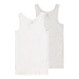 OVS Shirt  šedý melír / bílá