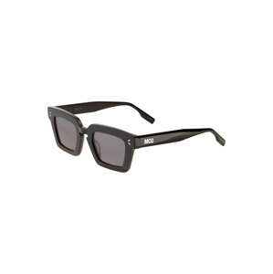 McQ Alexander McQueen Sluneční brýle  černá / stříbrná