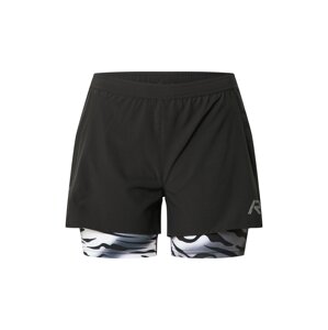 Rukka Sportovní kalhoty 'MAHALA'  černá / chladná modrá / bílá