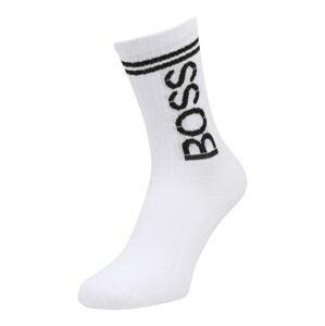 BOSS Black Ponožky  bílá / černá