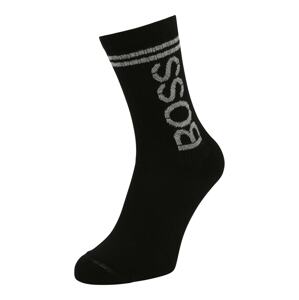 BOSS Black Ponožky  černá / šedý melír