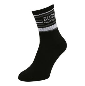 BOSS Ponožky  černá / bílá