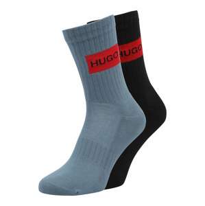 HUGO Ponožky  modrá / černá / červená