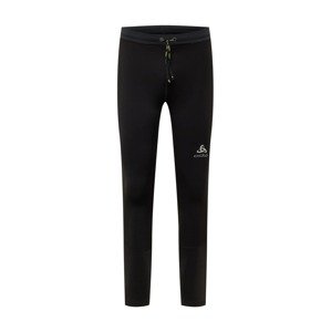 ODLO Sportovní kalhoty 'Axalp'  černá / bílá