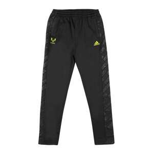 ADIDAS PERFORMANCE Sportovní kalhoty limone / černá