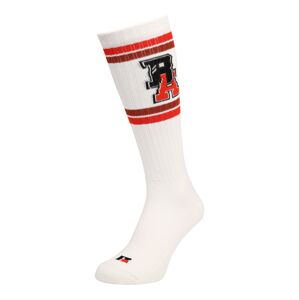 BOSS Black Ponožky  bílá / světle červená / karmínově červené / černá