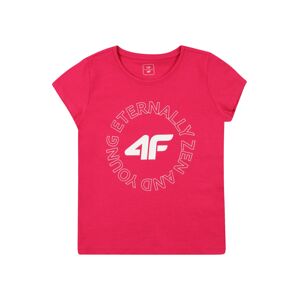 4F Funkční tričko  pink / bílá