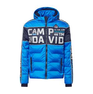 CAMP DAVID Zimní bunda  svítivě modrá / tmavě modrá / bílá