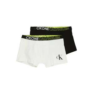 Calvin Klein Underwear Spodní prádlo  bílá / černá / svítivě zelená