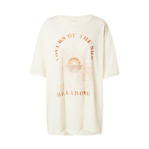 BILLABONG Funkční tričko  koňaková / růžová / offwhite