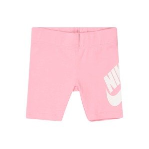 Nike Sportswear Kalhoty  pink / bílá