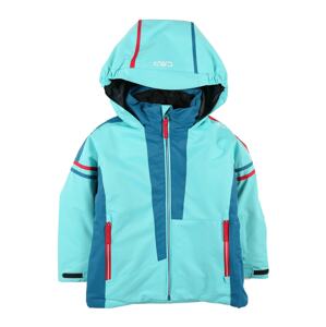 CMP Outdoorová bunda  aqua modrá / karmínově červené / chladná modrá