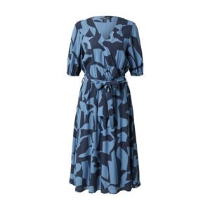 Esprit Collection Košilové šaty  námořnická modř / kouřově modrá