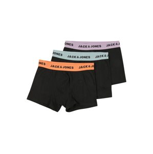 Jack & Jones Junior Spodní prádlo  černá / světle fialová / tmavě oranžová / mátová