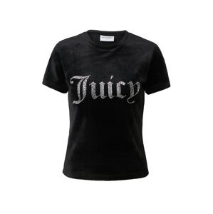 Juicy Couture Tričko  černá / průhledná