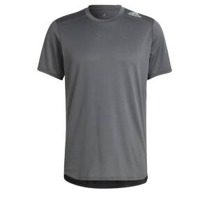 ADIDAS PERFORMANCE Funkční tričko  bílá / tmavě šedá