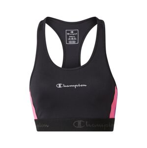 Champion Authentic Athletic Apparel Sportovní podprsenka  černá / bílá / růžová