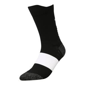 ADIDAS PERFORMANCE Sportovní ponožky  černá / bílá / šedá