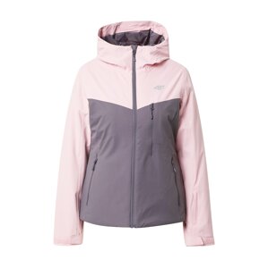 4F Outdoorová bunda  pink / tmavě fialová