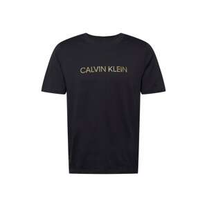 Calvin Klein Performance Funkční tričko  olivová / černá / oranžová