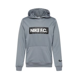 Nike Sportswear Mikina  bílá / černá / stříbrně šedá