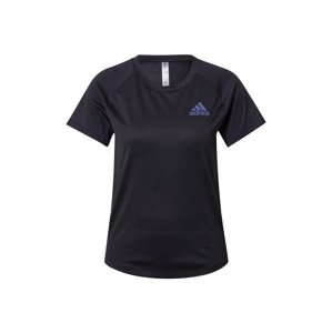 ADIDAS PERFORMANCE Funkční tričko  modrá / černá