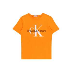 Calvin Klein Jeans Tričko  oranžová