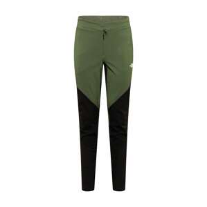 THE NORTH FACE Outdoorové kalhoty 'Stour Alpin'  šedá / zelená / černá / bílá