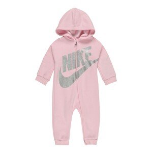 Nike Sportswear Overal  pink / stříbrně šedá