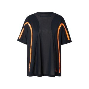 adidas by Stella McCartney Funkční tričko  černá / oranžová