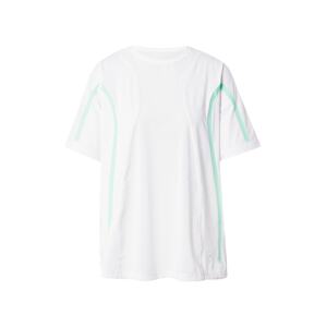 ADIDAS BY STELLA MCCARTNEY Funkční tričko  zelená / bílá