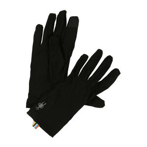 Smartwool Sportovní rukavice  černá / kouřově šedá