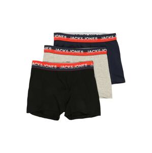 Jack & Jones Junior Spodní prádlo 'REWIND'  modrá / šedý melír / červená / černá / bílá