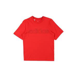 ADIDAS PERFORMANCE Funkční tričko  červená / černá