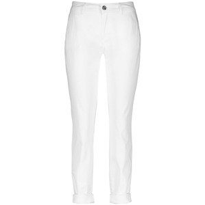 TAIFUN Chino kalhoty  bílá