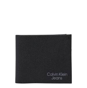 Calvin Klein Jeans Peněženka  černá / šedá