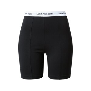 Calvin Klein Jeans Legíny 'Milano'  černá / bílá