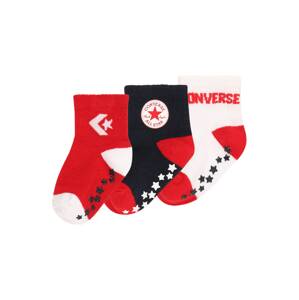 CONVERSE Ponožky  červená / námořnická modř / bílá