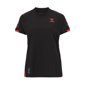 Hummel Funkční tričko  šedá / červená / černá