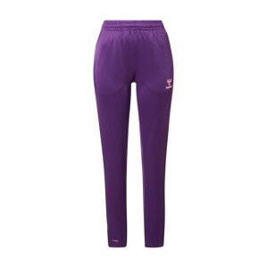 Hummel Sportovní kalhoty  fialová / tmavě fialová