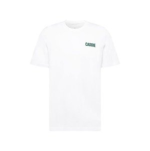 adidas Golf Funkční tričko  bílá / zelená