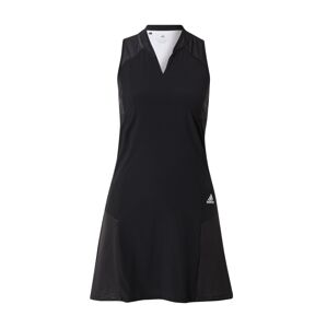 adidas Golf Sportovní šaty  černá / bílá