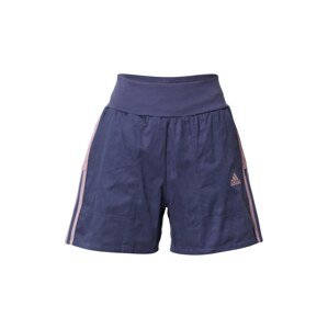 ADIDAS SPORTSWEAR Sportovní kalhoty námořnická modř / růžová