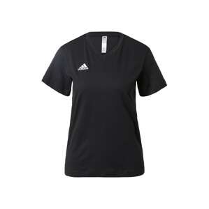 ADIDAS SPORTSWEAR Funkční tričko 'Entrada 22'  černá / bílá